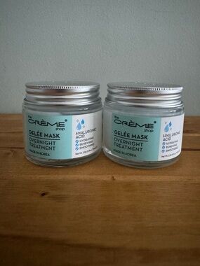 The Crème Shop Hyaluronic Acid Gelée Overnight Masks 2ct